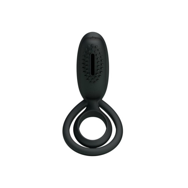 Cockring vibrant en silicone avec stimulateur clitoridien Esther 
